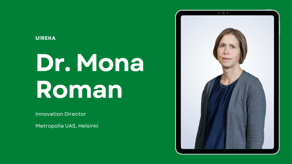 Faces of UAS4EUROPE: Dr. Mona Roman (U!REKA)